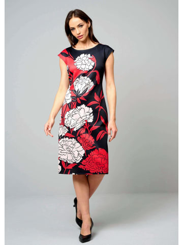 Alba Moda Jerseykleid aus angenehmer Scubaware in schwarz