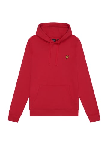 Lyle & Scott Kapuzenpullover in Feuerrot