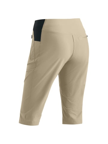 Maier Sports Inara slim Capri Vario in Braun591