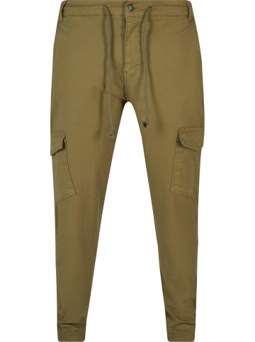 2Y Premium Cargo Trousers in khaki