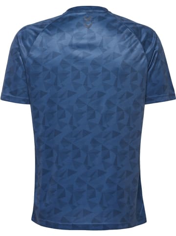 Hummel T-Shirt "Active Poly Jersey S/S" in Blau