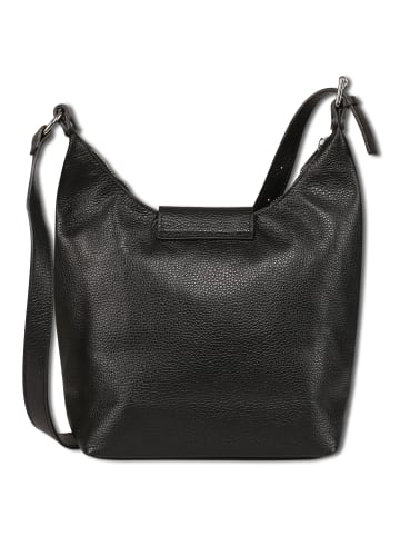 Toscanto Leder Umhängetasche Toscanto Tasche schwarz ca. 32cm