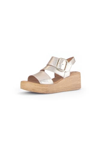 Gabor Fashion Keilsandalette in beige