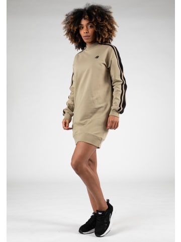 Gorilla Wear Sweatshirt-Kleid - Isabella - Beige