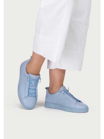 VITAFORM Hirschleder Sneaker in hellblau