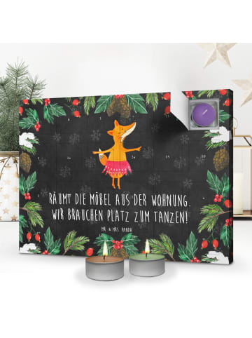 Mr. & Mrs. Panda adventskalender duftkerzen Fuchs Ballerina mit ... in Kreidetafel