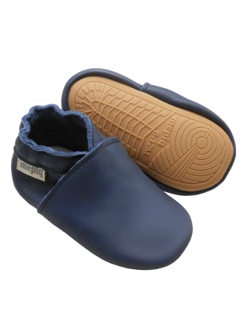 Mepiq Mepiq Baby Lauflernschuhe aus 100 % Leder mit rutschfester Sohle