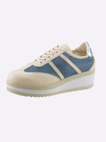 Heine Schnürer in beige-blau
