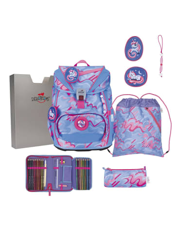 DerDieDas DerDieDas ErgoFlex Light Superflash Magic Unicorn Schulranzenset 5-teilig