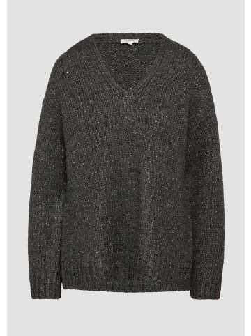 s.Oliver Strickpullover in 9898_dunkelgrau