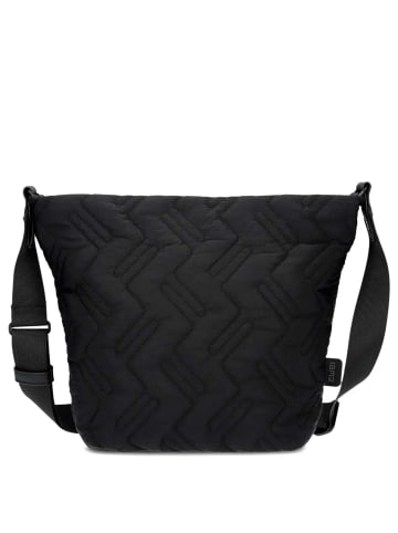 Zwei Cleo - Umhängetasche 35 cm (eucalyptus-new) in black-new