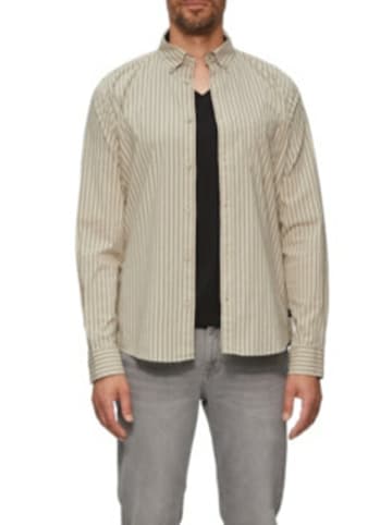 S. Oliver Langarm FreizeitHemd für Herren in beige