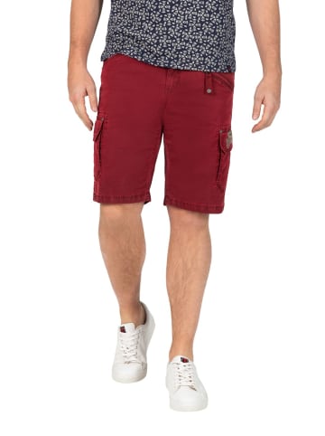 Timezone Short REGULAR RYKERTZ SHORT regular/straight in Rot