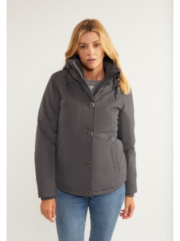 usha BLUE LABEL Winterjacke in Steingrau