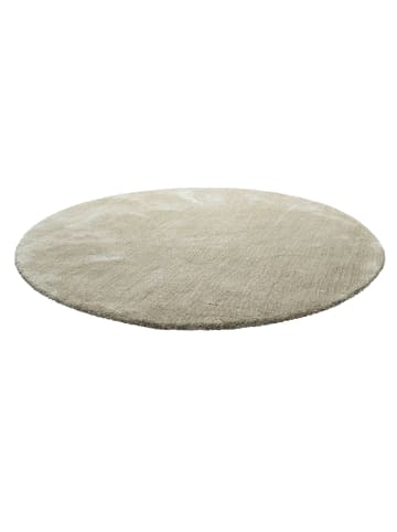 Homie Living Hochflorteppich Pisa in beige sand meliert