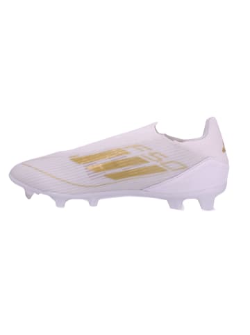 adidas Fussballschuhe F50 League LL Laceless Fg/Mg in Weiß