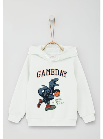 s.Oliver Sweatshirt langarm in Creme