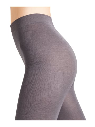 Falke Leggings Cotton Touch in Anthramix