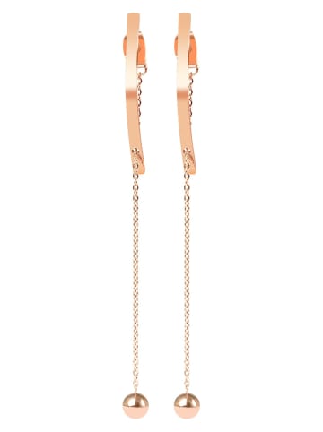 Adeliás Damen Ohrringe aus Edelstahl in gold