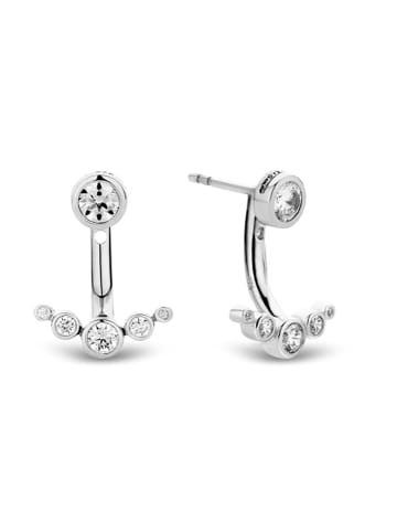 Ti Sento Milano Ohrstecker "Ear Jackets mit Zirkonia" in Silber