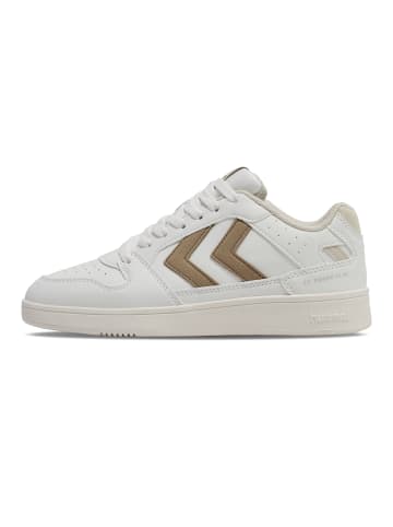Hummel Schnürsenkel Sneaker St. Power Lebensstil Damen in WHITE/HUMUS