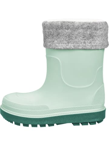 Playshoes Kinder Stiefel "Regenstiefel Mit Futter" in Grün