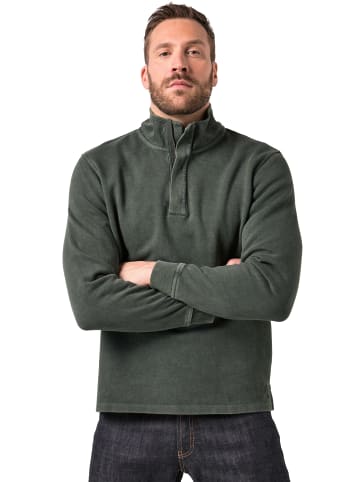 JP1880 Sweatshirt in dunkelgrün