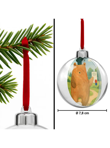 Mr. & Mrs. Panda Weihnachtsbaumschmuck Bär Prüfung Design ohne S... in Weiß