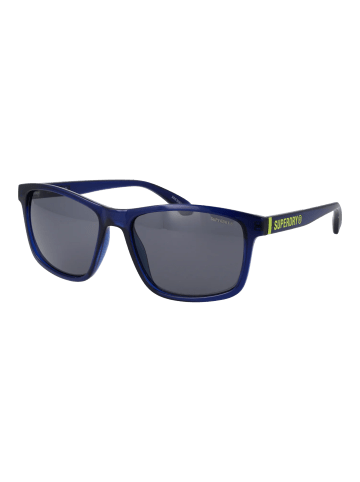Superdry Männer Sonnenbrille Quadratisch Blau