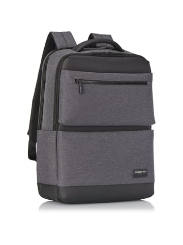 Hedgren Next Script Rucksack RFID 42 cm Laptopfach in stylish grey