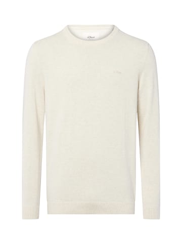 s.Oliver Pullover in ecru - 0001