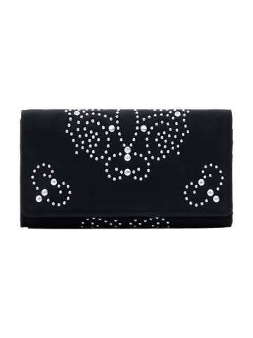 Desigual Portemonnaie 'Poker Face Mariona' in schwarz