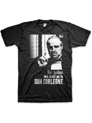 The Godfather T-Shirt "For Justice Big Tall T-Shirt" in Schwarz