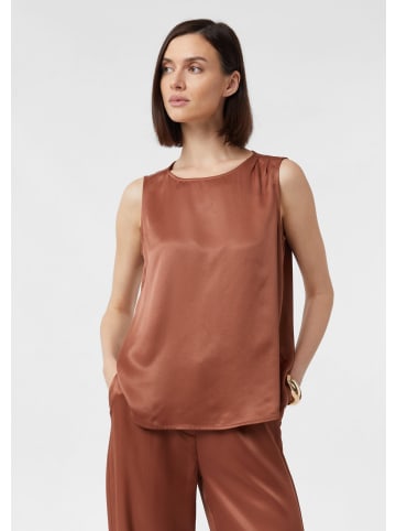 comma Bluse in 8850_mokka