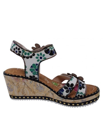 LAURA VITA Keilsandalette Laura Vita in Beige