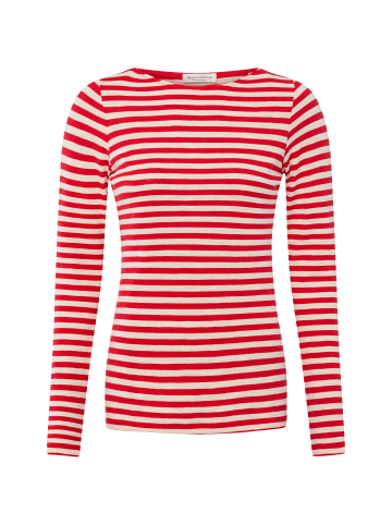 Marc O'Polo Langarmshirt in rot beige - 0004