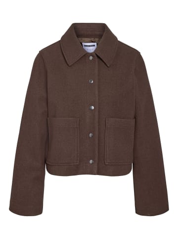 Noisy may Jacke in Chocolate Brown1