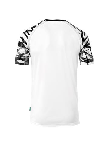 uhlsport  Trainings-T-Shirt GOAL 25 TRIKOT KURZARM in weiß/schwarz