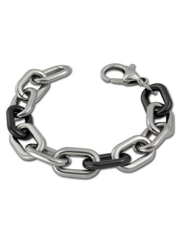 Amello Armband Edelstahl, Keramik ca. 19,5cm Glieder