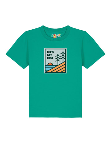 wat? Apparel T-Shirt Let's Get Lost in Go Green