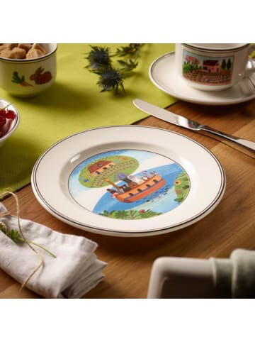 Villeroy & Boch Frühstücksteller Arche Noah Design Naif ø 21 cm in bunt