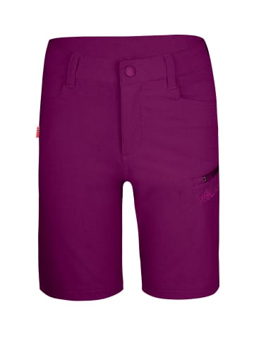 Trollkids Softshell Shorts "Haugesund" in Maulbeere