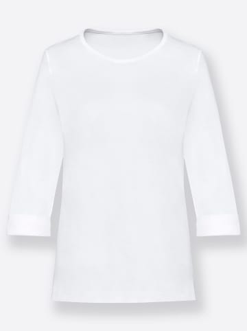 Sieh an! Shirt in weiß