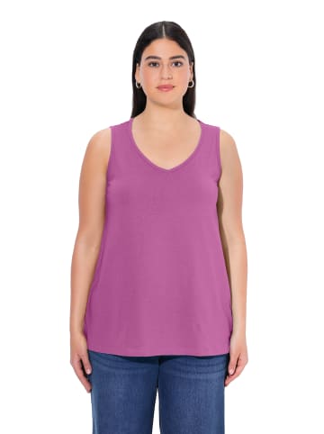 Ulla Popken Strick-Top in krokus lila