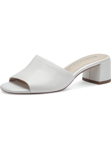 Tamaris Plateau-Pantoletten in white