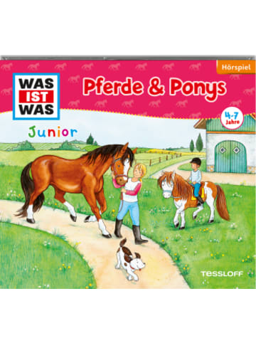 Tessloff Hörbuch - WAS IST WAS Junior Hörspiel: Pferde & Ponys