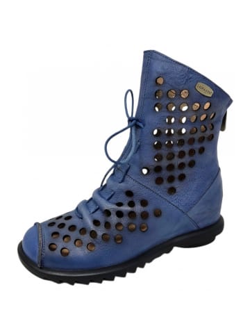 LAURA VITA Schnürstiefel Lara Vita Sommerstiefel in Blau