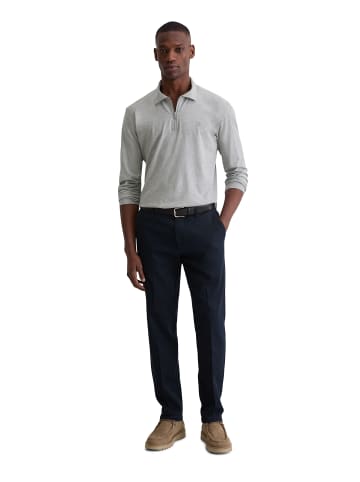 Marc O'Polo DfC Poloshirt Jersey regular in Cloudy Grey Melange