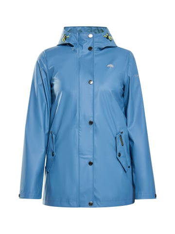 Schmuddelwedda Regenjacke in Stahlblau