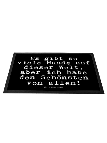 Mr. & Mrs. Panda Gummimatte Es gibt so viele... mit Spruch in Schwarz